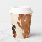 ウエスタンブラウンブラックコウィド 紙コップ (裏面)