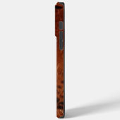 ウエスタンブラウンブラック女性のカーボーイブーツ Case-Mate iPhoneケース (裏面 / 左)