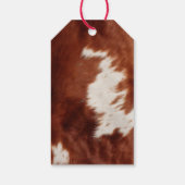 ウエスタンブラウン白黒コウィド ギフトタグ (裏面)