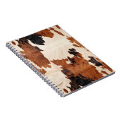 ウエスタンブラウン白黒コウィド ノートブック (右側)