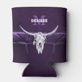 ウエスタンブルカウズスカルパープルホワイト素朴 缶クーラー (裏面)