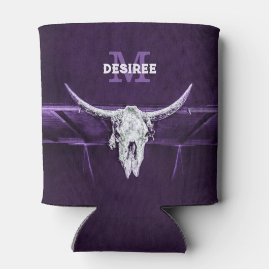 ウエスタンブルカウズスカルパープルホワイト素朴 缶クーラー (裏面)