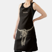 ウエスタンブルスカルカントリーカウボーイ素朴ヴィンテージ エプロン (インサイチュ)