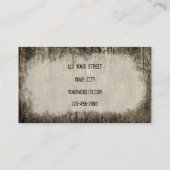 ウエスタンブルスカルヴィンテージセピア 名刺 (裏面)