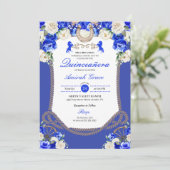 ウエスタンブルーバラチャロ女性のカーボーイキンセアニラ 招待状 (スタンド正面)