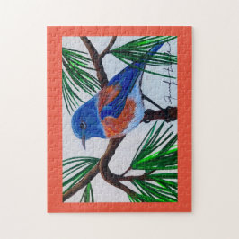 ウエスタンブルーバードパズル ジグソーパズル