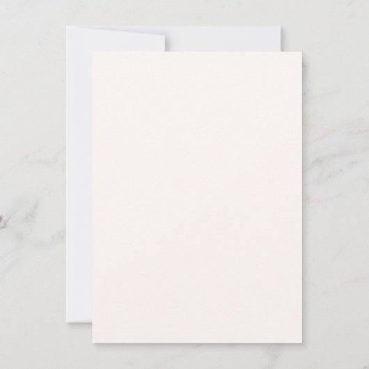 ウエスタンブーツとバブル ブライズシャワー サンキューカード (裏面)