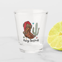 ウエスタンブーツサンタ メリークリスマスブーツ クリスマス ショットグラス