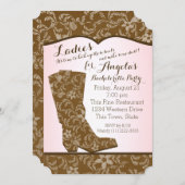 ウエスタンブートバチェロレッテ 招待状 (正面/裏面)