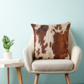 ウエスタンホワイトブラウンブラックコウィド クッション (椅子)