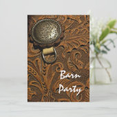 ウエスタンホースサドルバーンパーティー 招待状 (スタンド正面)