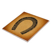 ウエスタンホースシュアートヴィンテージアンティークカントリーアート タイル (側面)