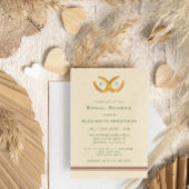 ウエスタンホースシューズブライダルシャワー 招待状