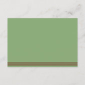 ウエスタンホースシューズ結婚ズアコモデーション エンクロージャーカード (裏面)