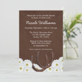 ウエスタンホースショーズアンドデイジーブライダルシャワー 招待状 (スタンド正面)