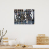 ウエスタンホースビットポスタープリント ポスター (キッチン)