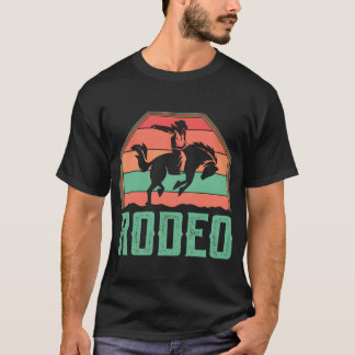 ウエスタンホースライディングロデオライダーカウボーイ友達 Tシャツ