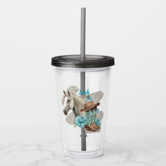 ウエスタンホース アクリルタンブラー (正面)