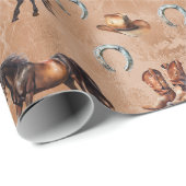 ウエスタンホース ラッピングペーパー (ロールコーナー)