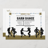 ウエスタンホームダウン 招待状 (正面/裏面)