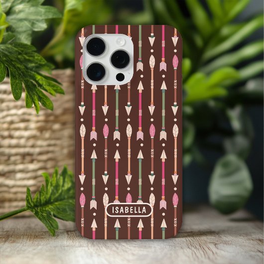 ウエスタンボホアローズデザート女性のカーボーイ パーソナライズされた Case-Mate iPhoneケース