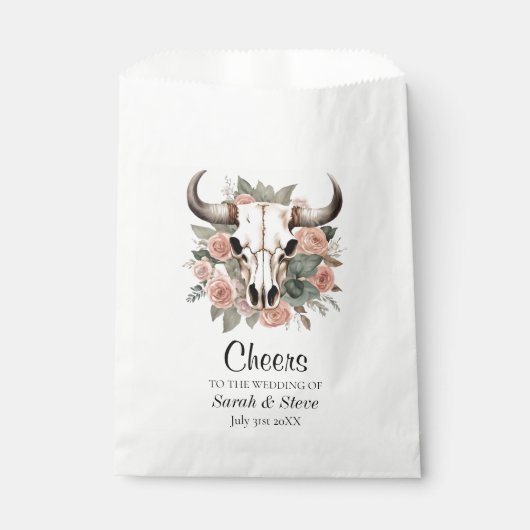 ウエスタンボホカウフローラスカルセージ結婚ズ フェイバーバッグ (正面)