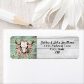 ウエスタンボホカウフローラスカルセージ結婚ズ ラベル (インサイチュ)