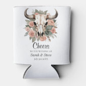 ウエスタンボホカウフローラスカルセージ結婚ズ 缶クーラー (正面)