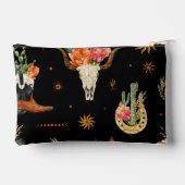 ウエスタンボホコスメティックバッグ アクセサリーポーチ (裏面)