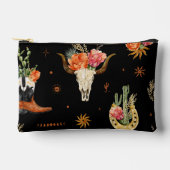 ウエスタンボホコスメティックバッグ アクセサリーポーチ (正面)