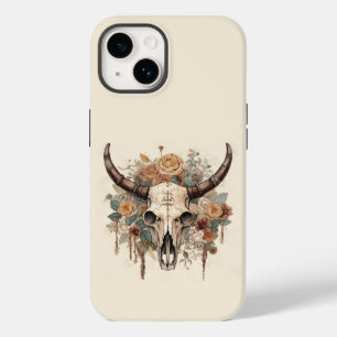 ウエスタンボホブルスカルフローラ Case-Mate iPhone 14ケース