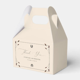 ウエスタンボホホースシューモノグラムランチファーム結婚ズ フェイバーボックス