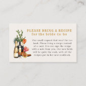 ウエスタンボホレシピ エンクロージャーカード (正面)