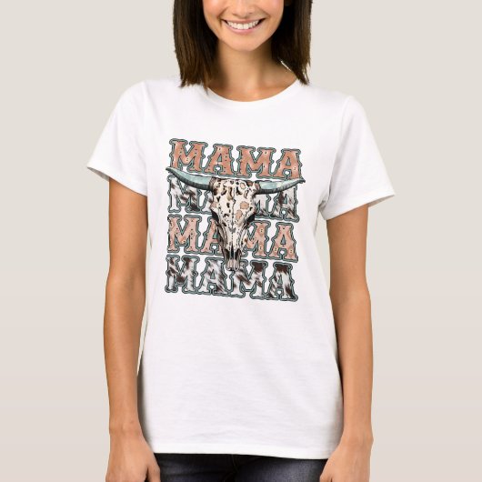 ウエスタンマカウカスカルボホカントリーシャツ Tシャツ (正面)
