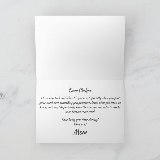 ウエスタンマーレフィリーチャクチャスケッチハッピーバースデー カード (内部)