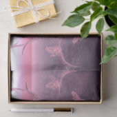 ウエスタンメタガーリーリックパープルピンクコウスカル 薄葉紙 (ギフト)