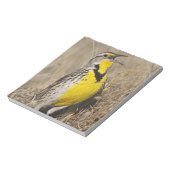 ウエスタンメドウラルク（シュトルネラ未亡児） ノートパッド (回転)