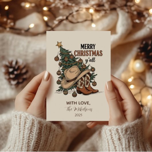 ウエスタンメリークリスマスオール シーズンカード