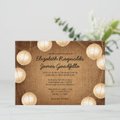 ウエスタンランタン結婚式招待状 招待状 (スタンド正面)