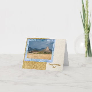 ウエスタンランチ誕生日カードパパ カード