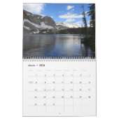 ウエスタンランド&スカイ風光明媚 カレンダー (3月 2026)