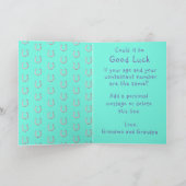 ウエスタンリトルカウボーイファースト誕生日ロデオカスタム カード (内部)