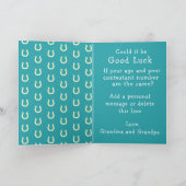 ウエスタンリトルカウボーイ5th誕生日ロデオカスタム カード (内部)