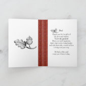 ウエスタンレザーシルバーファーズデイカスタム写真 カード (内部)