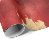 ウエスタンレッドクリームコウィド動物 ラッピングペーパー (ロールコーナー)