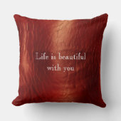 ウエスタンレッドコウィド クッション (正面)