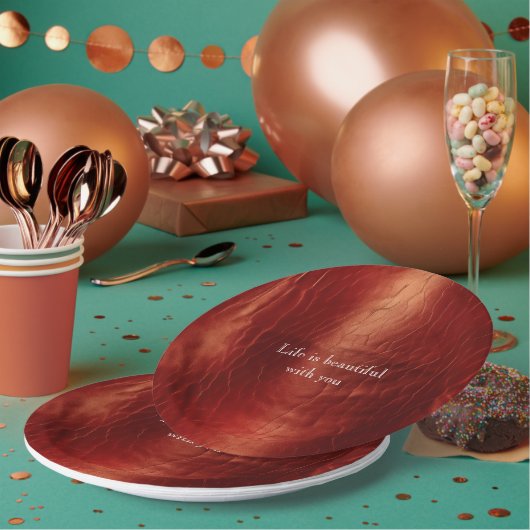 ウエスタンレッドコウィド ペーパープレート (複数)