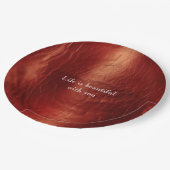 ウエスタンレッドコウィド ペーパープレート (アングル)