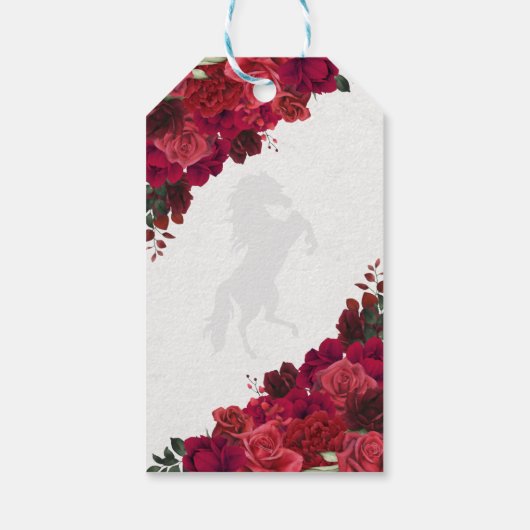 ウエスタンレッドローゼスランチェロキンセアニェラ ギフトタグ (裏面)