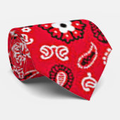 ウエスタンレッド人気があるデザイン ネクタイ (ロール)